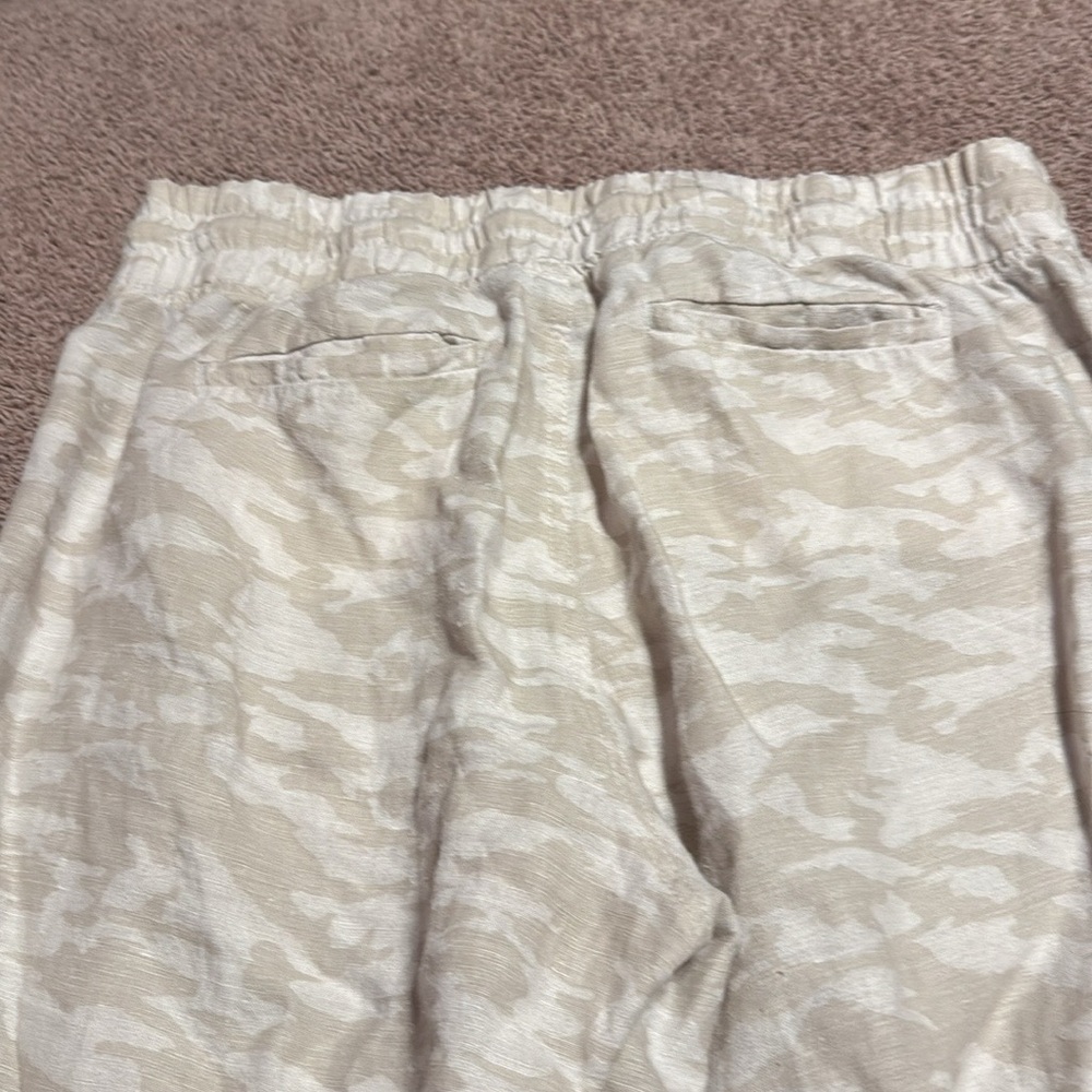 Women's athleta Cabo linen Jogger Pants 12 tall - Picture 7 of 7